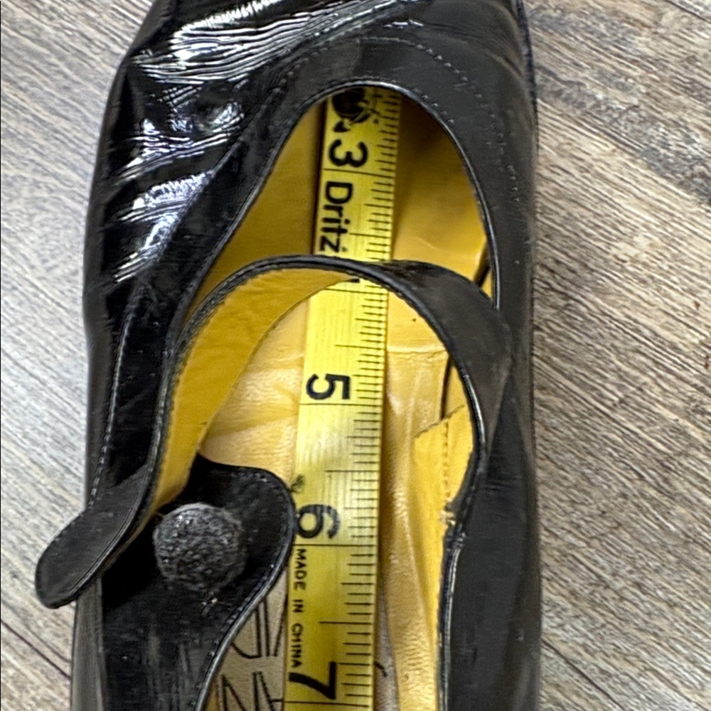 Joan & David Handmade in Italy Black Patent Leather Mary Jane Size 39 (US 8.5–9) - Picture 13 of 14